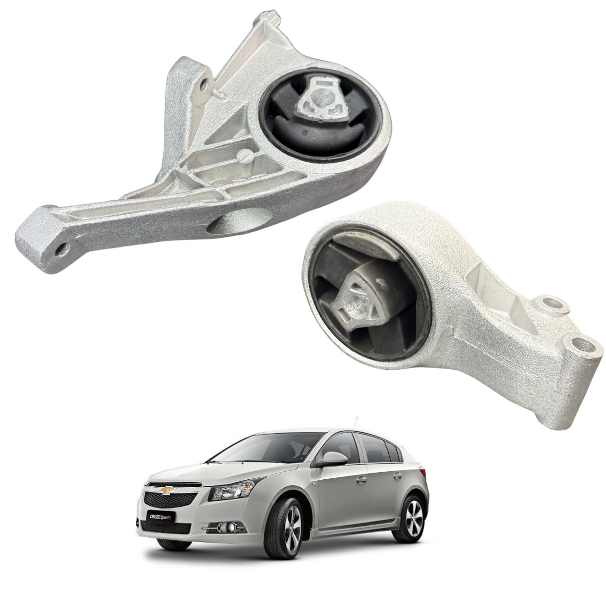 Kit Parcial Coxins Motor / Câmbio Automático – Cruze 2012 a 2016