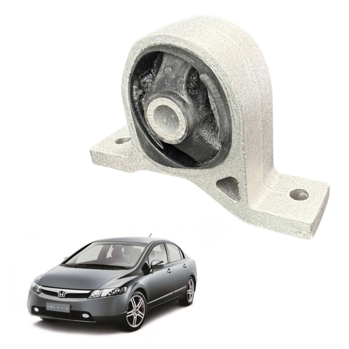 Coxim do Motor Frontal Dianteiro – Honda Civic 1.7 Automático (2001 a 2006)