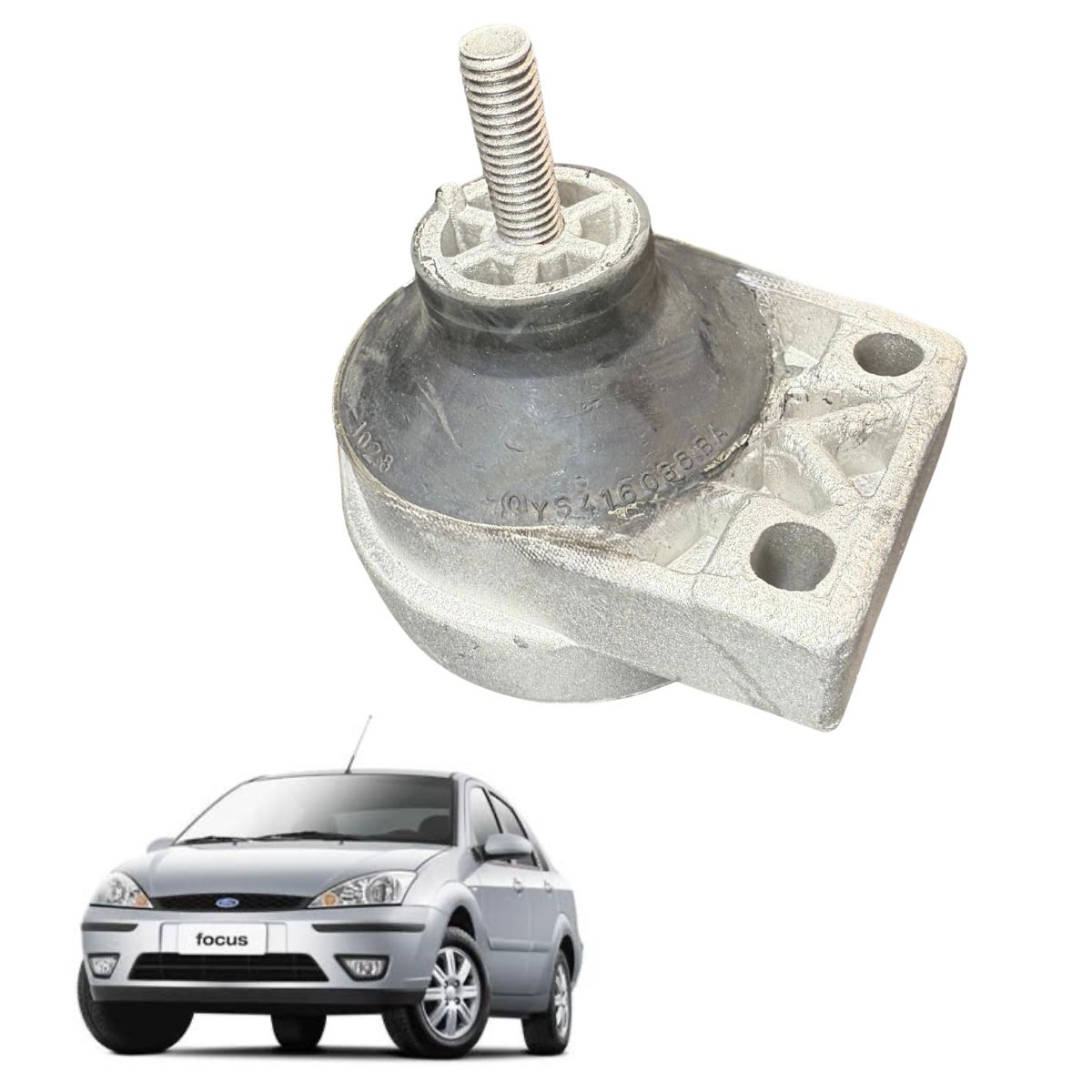Coxim do Motor Direito Hidráulico – Ford Focus 1.8 / 2.0 – 2000 a 2005