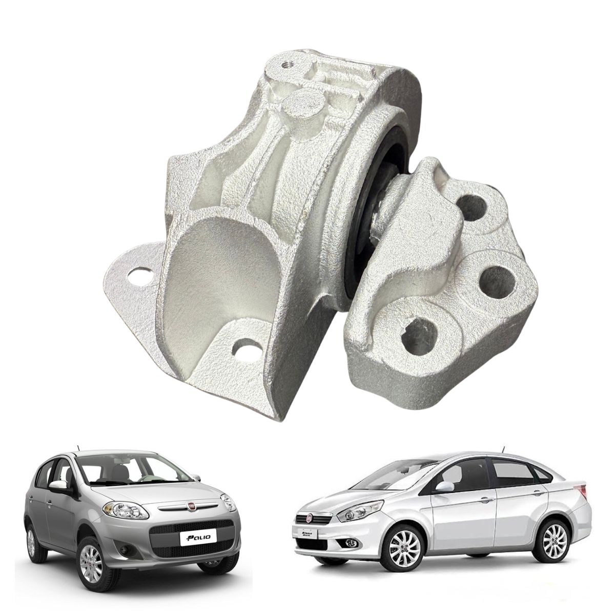 Coxim Calço Do Motor Direito Palio 1.0/1.4 12/17