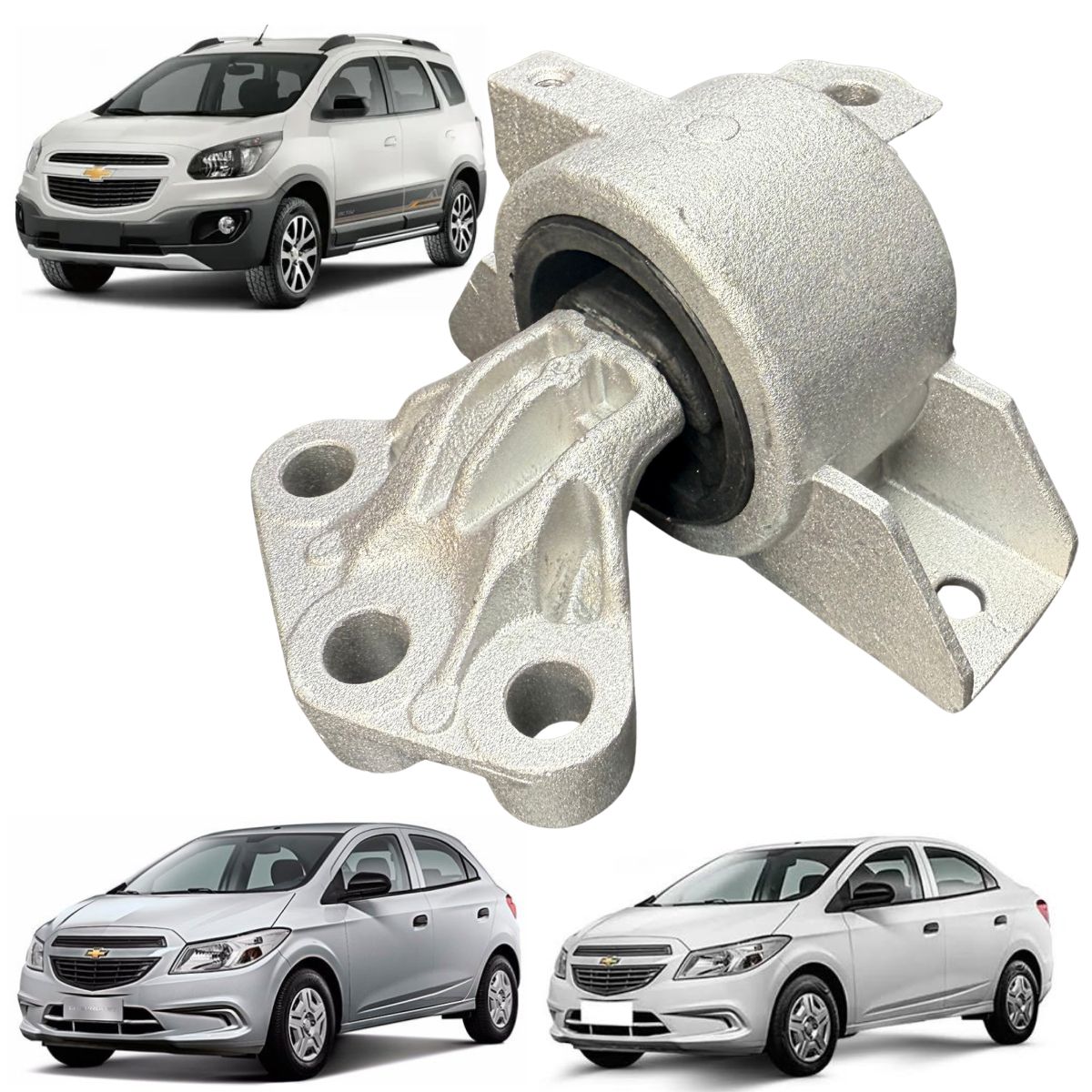 Coxim Dianteiro do Motor Lado Esquerdo – Cobalt, Spin, Prisma, Onix, Sonic – Câmbio Manual