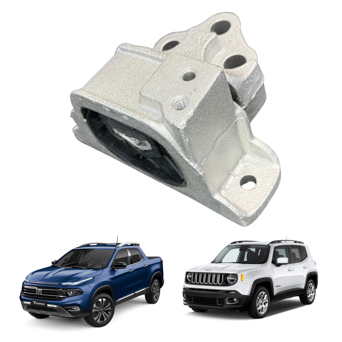 Coxim do Motor Lado Esquerdo – Toro / Renegade 1.8 16V Flex