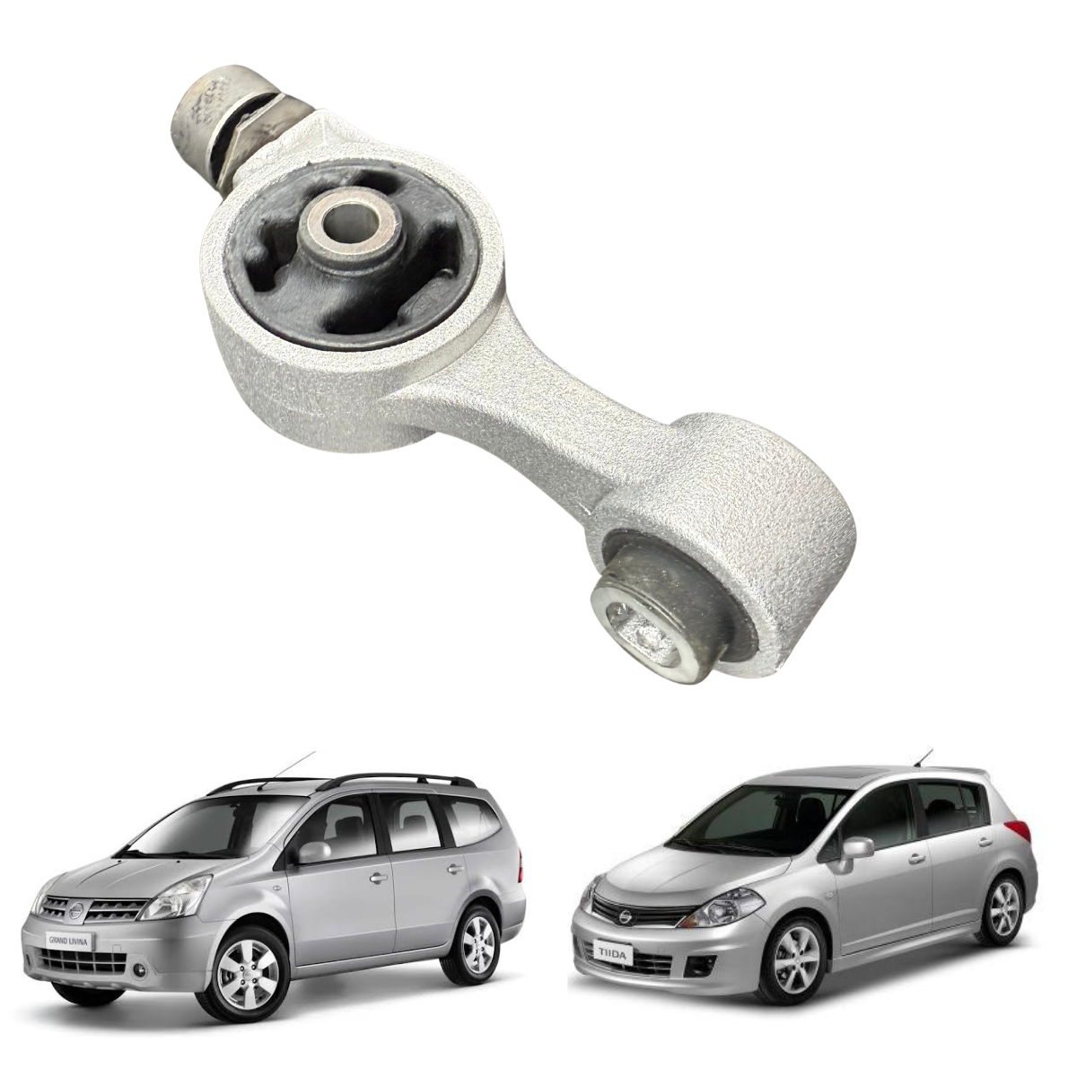 Coxim Limitador de Torque do Motor (Em Alumínio) – Livina / Grand Livina / Tiida 1.8 16V