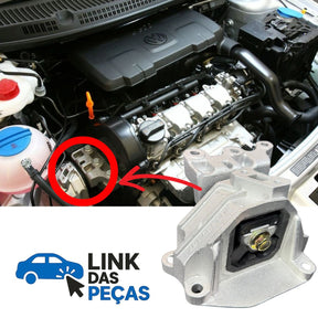 Coxim do Motor Lado Direito com Suporte – Gol / Fox / Voyage 1.0 1.6