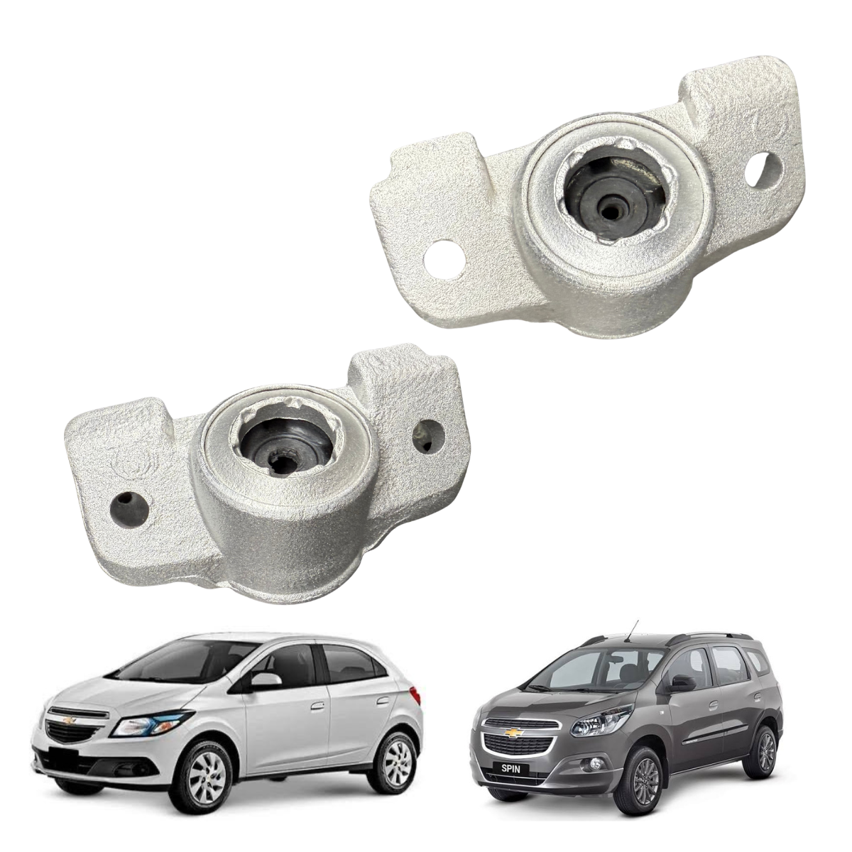 Kit Coxins do Amortecedor Traseiro (Lado Esquerdo e Direito) – Onix / Cobalt / Spin / Sonic