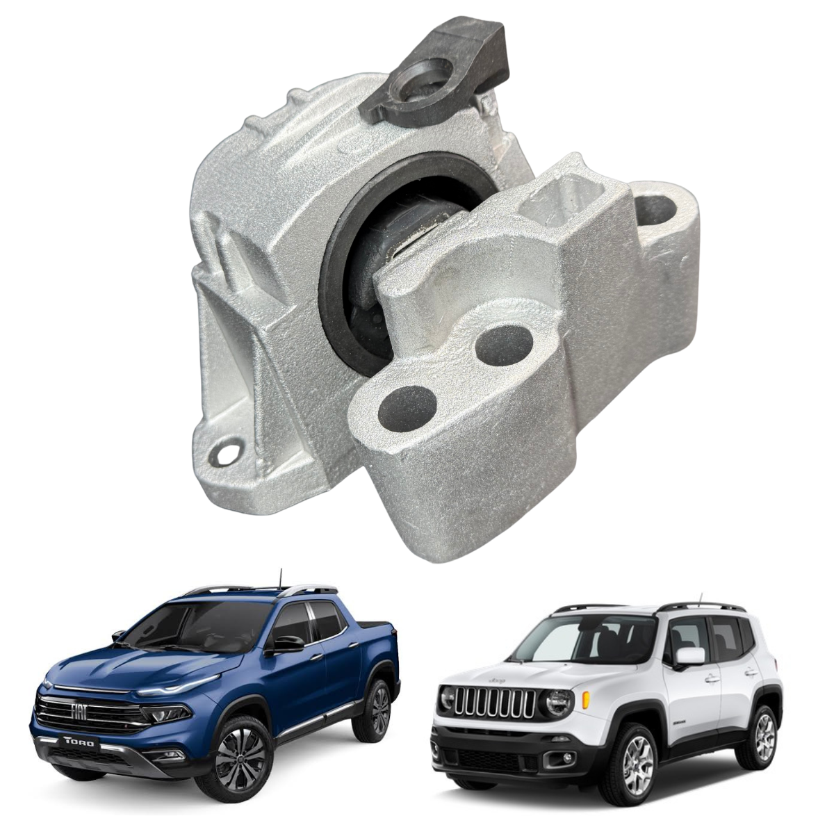 Coxim Calço Motor Lado Direito Renegade / Toro 2.0 Diesel