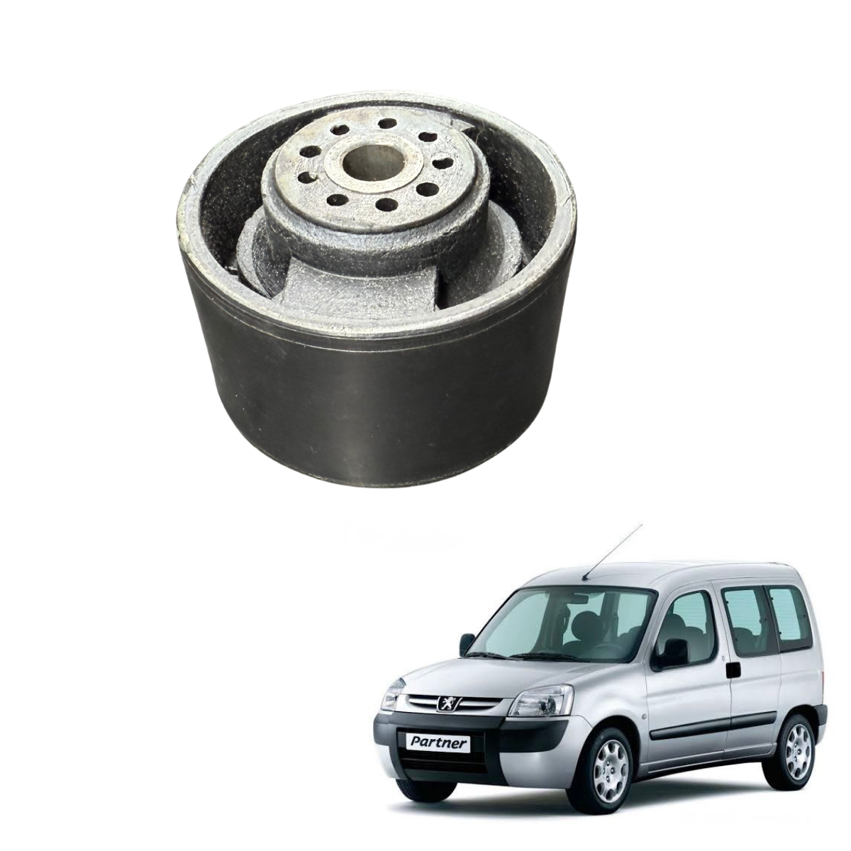 Bucha do Suporte do Motor Lado Direito (65mm – Nylon) – Citroën / Peugeot