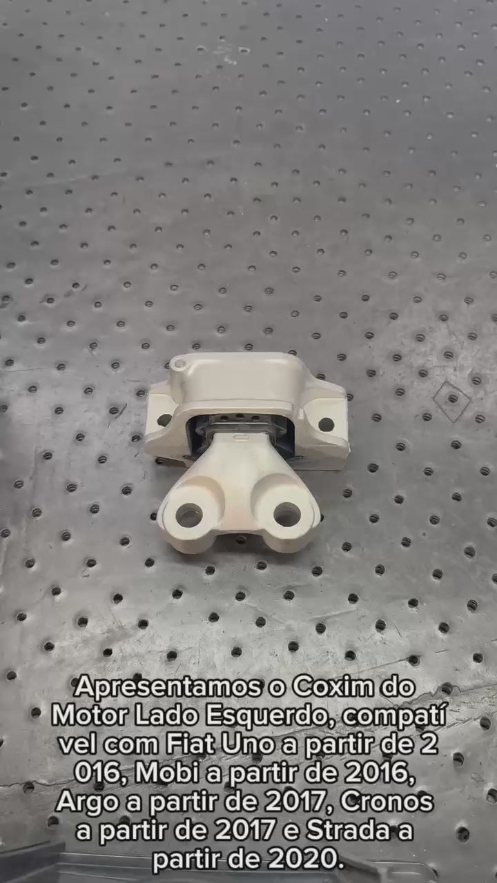 Coxim Calço do Motor Esquerdo – Fiat Argo / Cronos / Strada 1.3 (2019 a 2025)