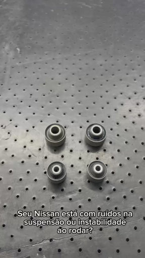 Kit Buchas da Bandeja Dianteira – March / Versa / Kicks (Maior + Menor)