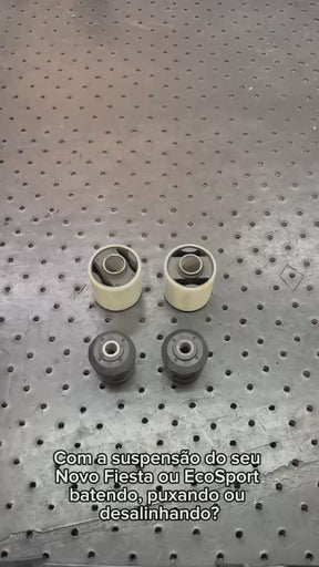 Kit com 4 Buchas da Bandeja Dianteira – Ford Fiesta e EcoSport