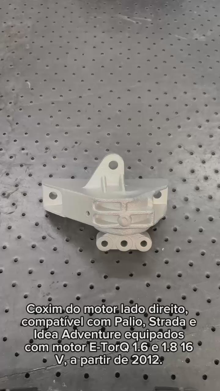 Coxim do Motor Lado Direito – Fiat E-TorQ (Palio / Strada / Siena / Idea)