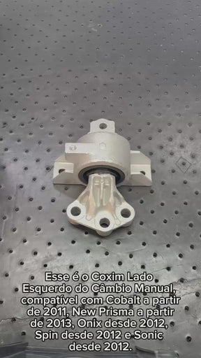 Coxim Dianteiro do Motor Lado Esquerdo – Cobalt, Spin, Prisma, Onix, Sonic – Câmbio Manual