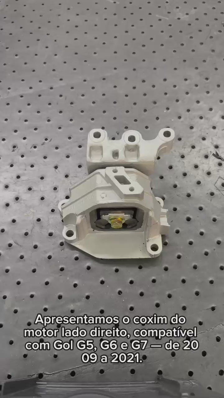 Coxim do Motor Lado Direito com Suporte – Gol / Fox / Voyage 1.0 1.6