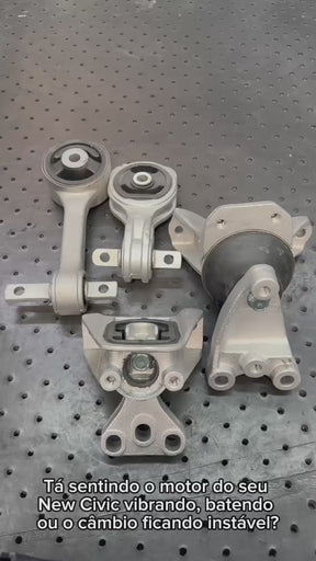 Kit Coxins do Motor e Câmbio – New Civic 1.8 16V Automático (2006 a 2011)