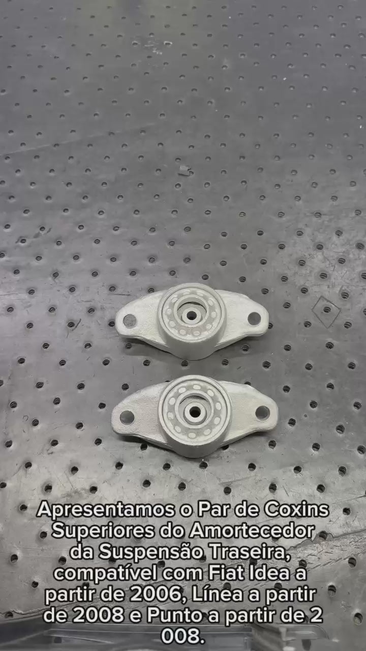 Par Coxim do Amortecedor Traseiro – Fiat Idea, Grand Siena, Punto, Linea (Todos os Modelos)