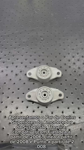 Par Coxim do Amortecedor Traseiro – Fiat Idea, Grand Siena, Punto, Linea (Todos os Modelos)